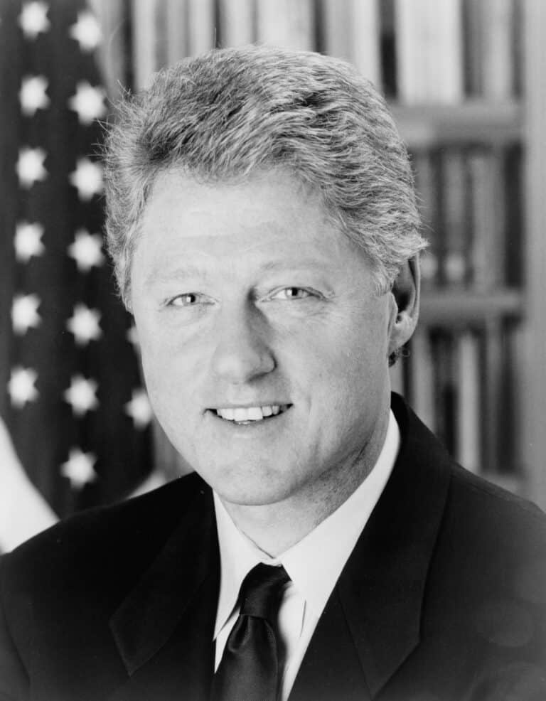 U.S. President Bill "I didn't inhale" Clinton